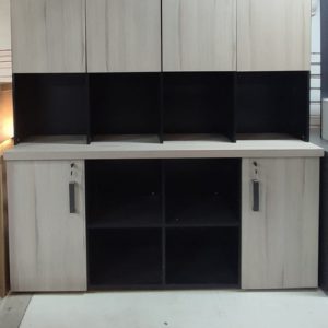 Armário Estante 6 Portas Grigio