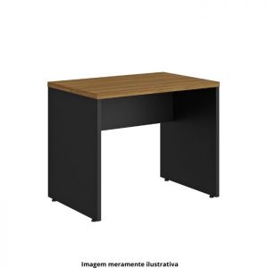 Mesa Reta Escritório 1,20x60cm tampo de 40mm