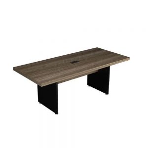 Mesa de Reunião 2,70x0,90cm Tampo 40mm Caixa de Tomada
