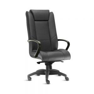 Cadeira Giratório Presidente New Onix – Base Preta