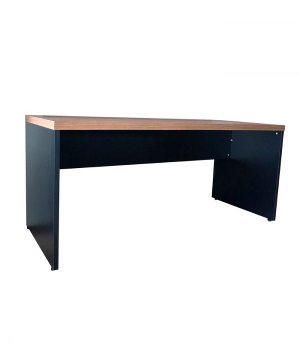 Mesa Reta  1700X700 Teca Grandis/Preto - Imagem 2