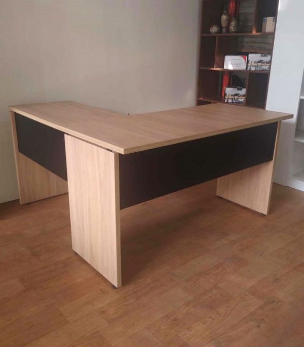 Mesa em L Itapuã/Preto 1,30X1,30X73cm - Imagem 4