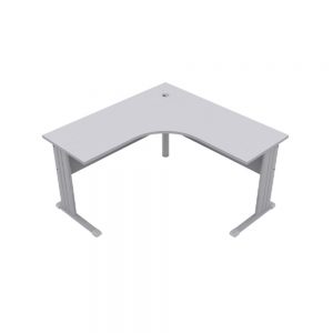Mesa Angular Diretor 1,40x1,20cm Pé de Ferro